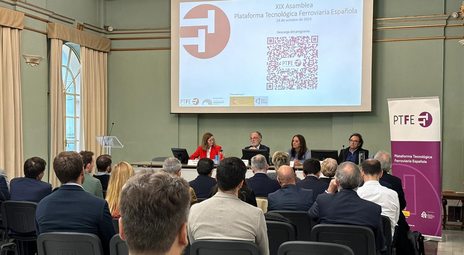 La Plataforma Tecnológica Ferroviaria Española celebra su encuentro anual con la puesta en valor de la I+D+i desarrollada por el sector La Plataforma Tecnológica Ferroviaria Española celebra su encuentro anual con la puesta en valor de la I+D+i desarrollada por el sector